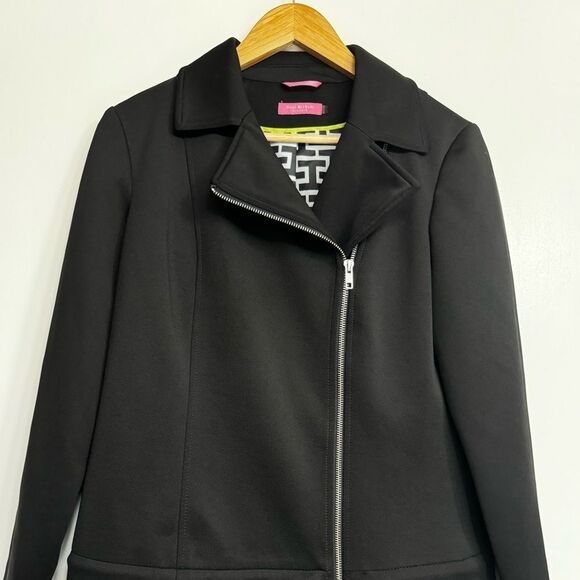 Isaac Mizrahi New York Black Blazer Jacket Size 8 - Picture 2 of 10